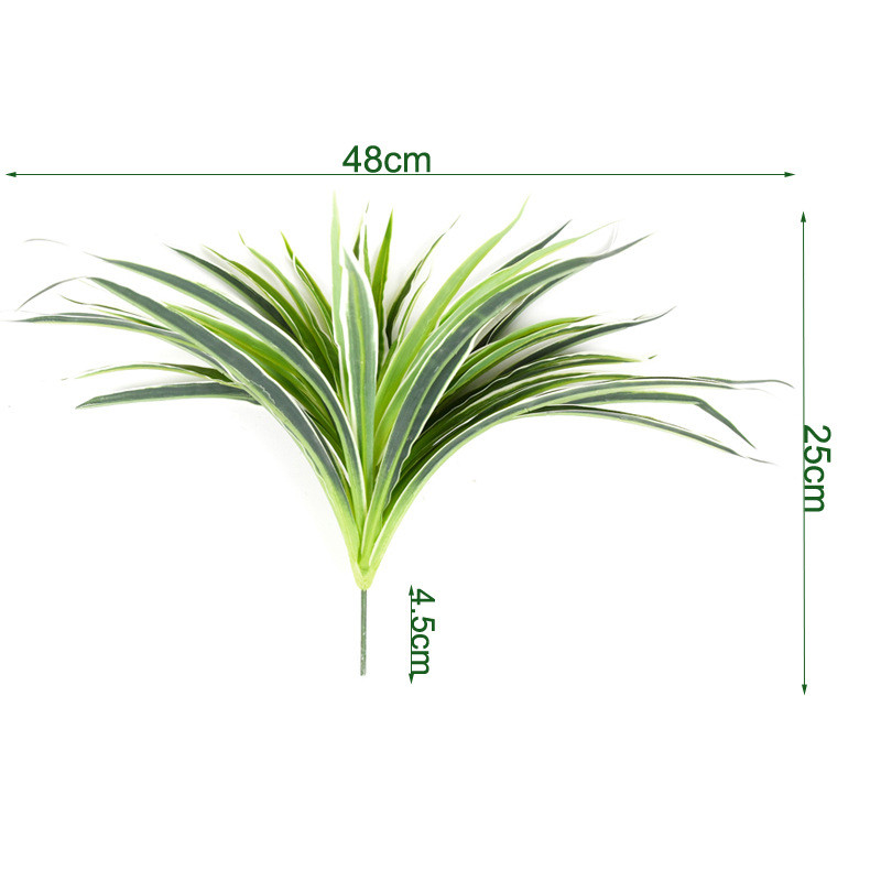 Plante D' Herbe Artificielle - Plante Décorative pour la Maison et le Bureau