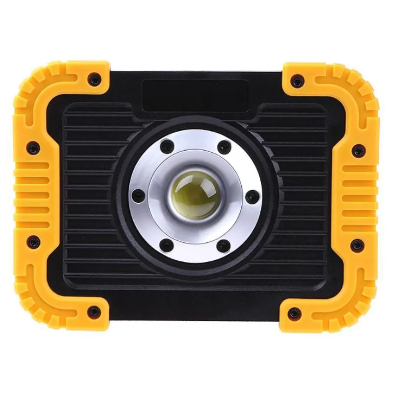 Lampes De Chantier À LED Rechargeables - Lampe De Travail Portable Avec USB Et Housse Robuste