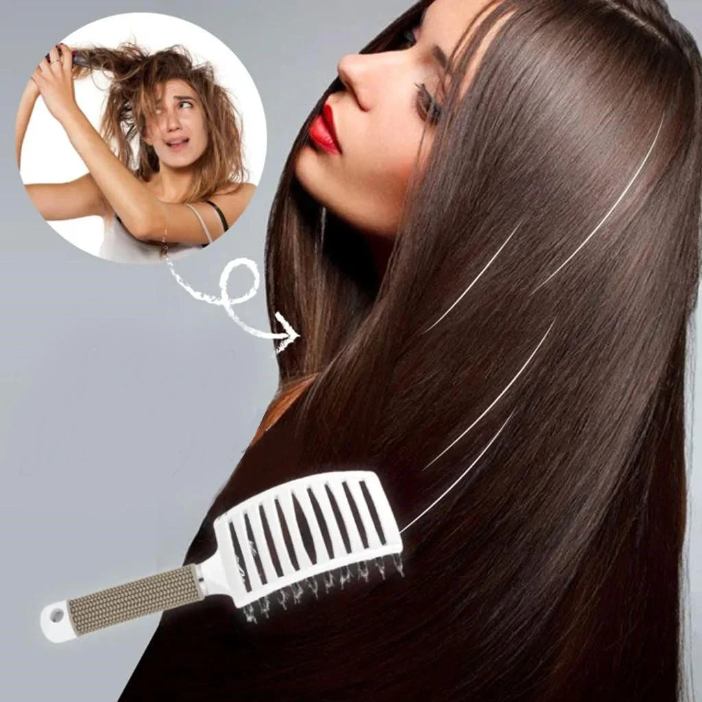 Brosse à Cheveux Sans Nœuds | pour un Démêlage Sans Effort