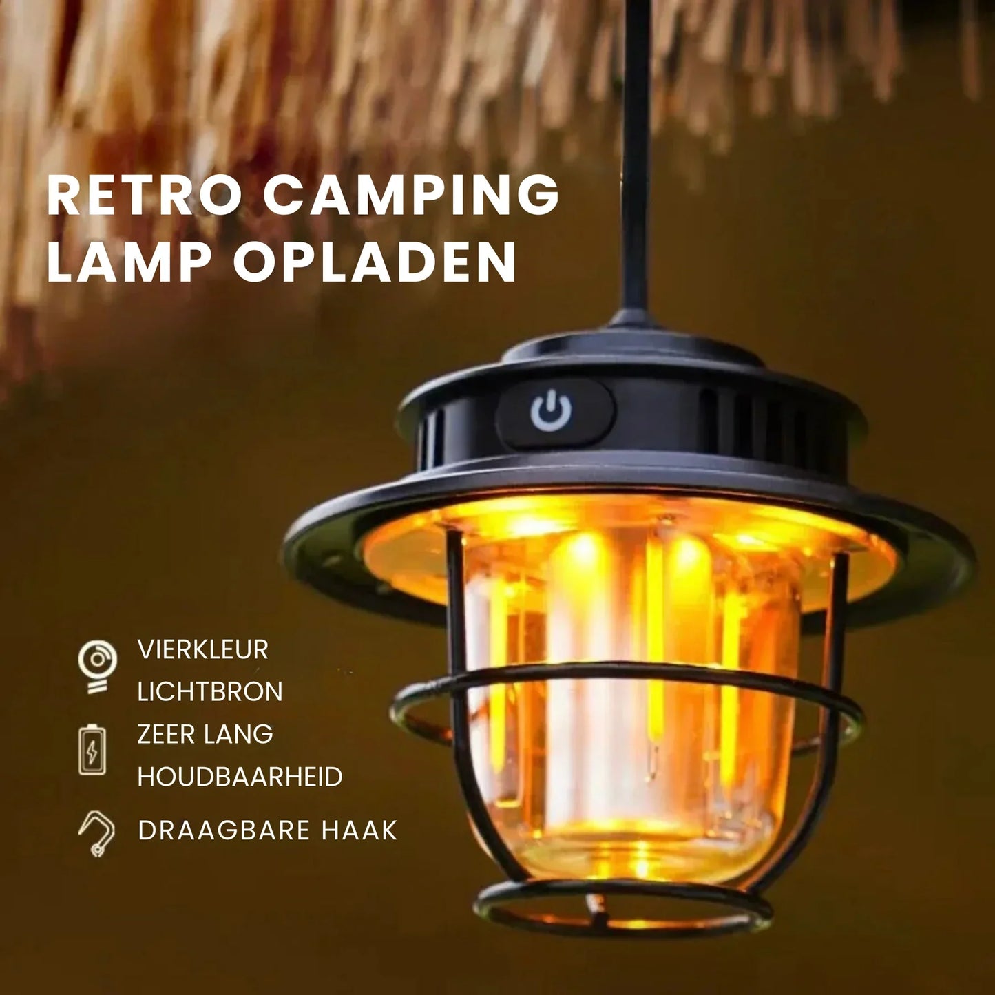 Lampe de Camping à Led Rechargeable
