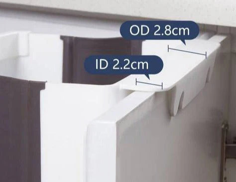 Une Poubelle Murale Pratique - Poubelle Pliable pour la Cuisine