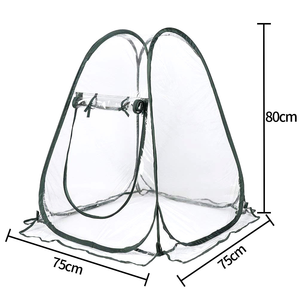 Tente Phytosanitaire Compacte pour les Plantes de Jardin - Serre Transparente