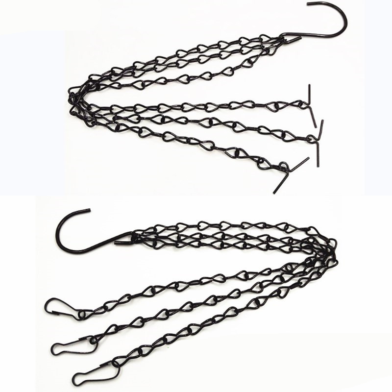 Suspension de Plantes Stable avec Chaînes - Suspension Robuste pour Pots de Fleurs et Plantes de Jardin
