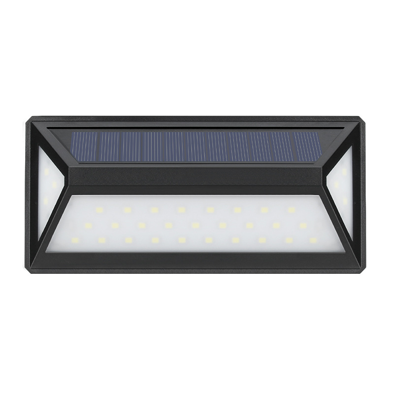Applique Murale Solaire Moderne à Led pour L' Extérieur - Éclairage de Façade Étanche avec Détecteur de Mouvement