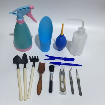 Kit D' Outils pour le Jardin de Succulentes avec Vaporisateur et Accessoires