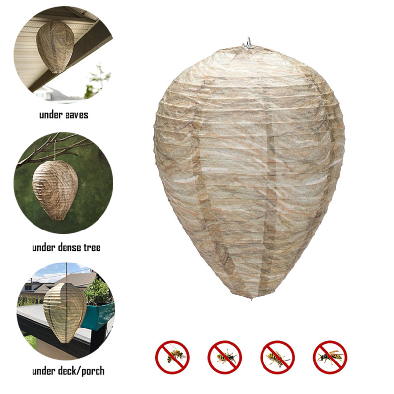 Lampe Anti-nids de Guêpes - Filet de Protection Suspendu contre les Guêpes et les Insectes
