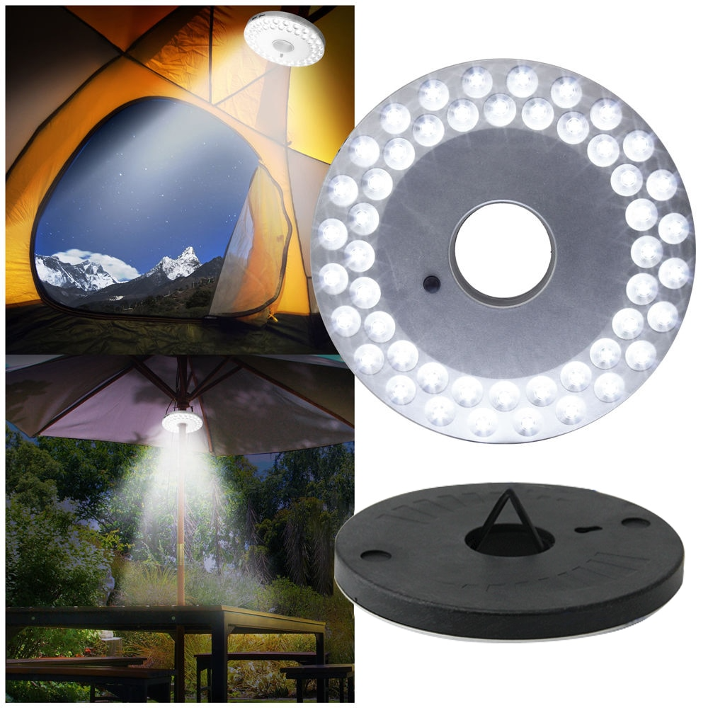Lampe de Camping Solaire à LED - Éclairage de Tente Portable et Suspendu pour les Activités de Plein Air