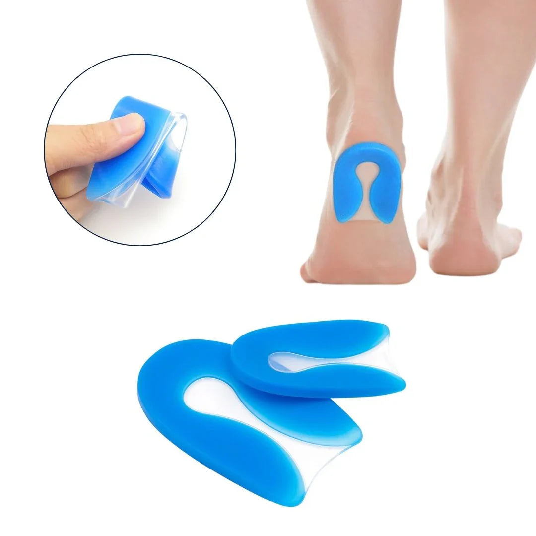 Coussinets de Talon en Silicone | pour un Confort Maximal et un Soulagement de la Douleur