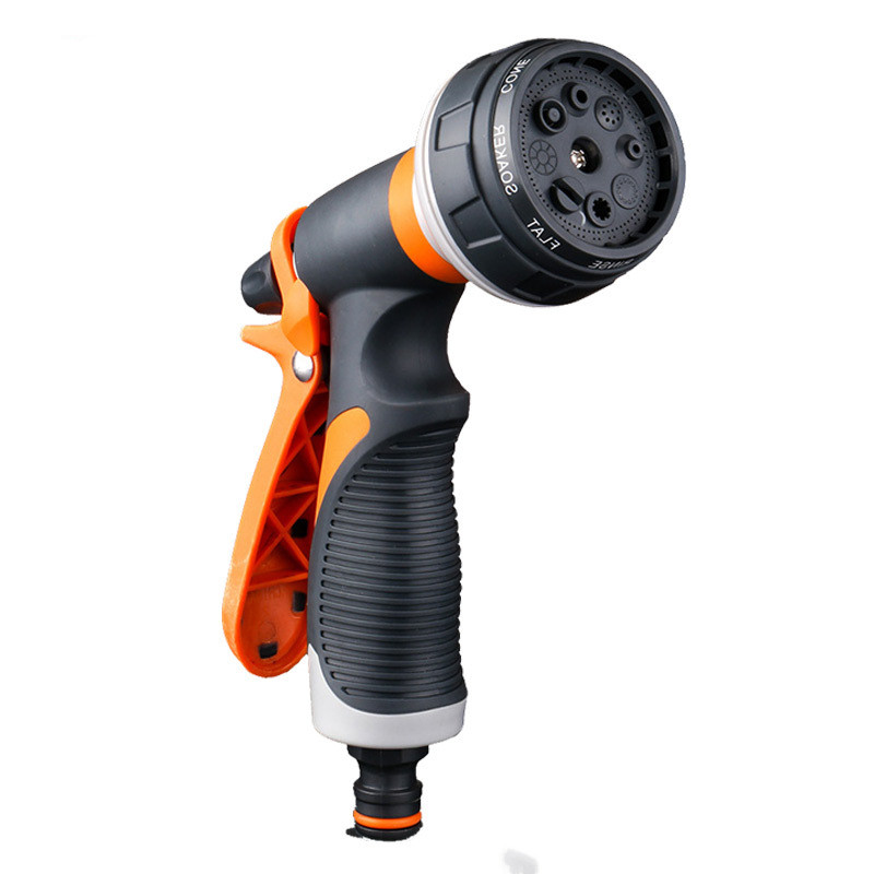 Douche de Jardin Multi-fonctions avec 9 Types de Jets - Buse de Pulvérisation Ergonomique pour L' Arrosage du Jardin