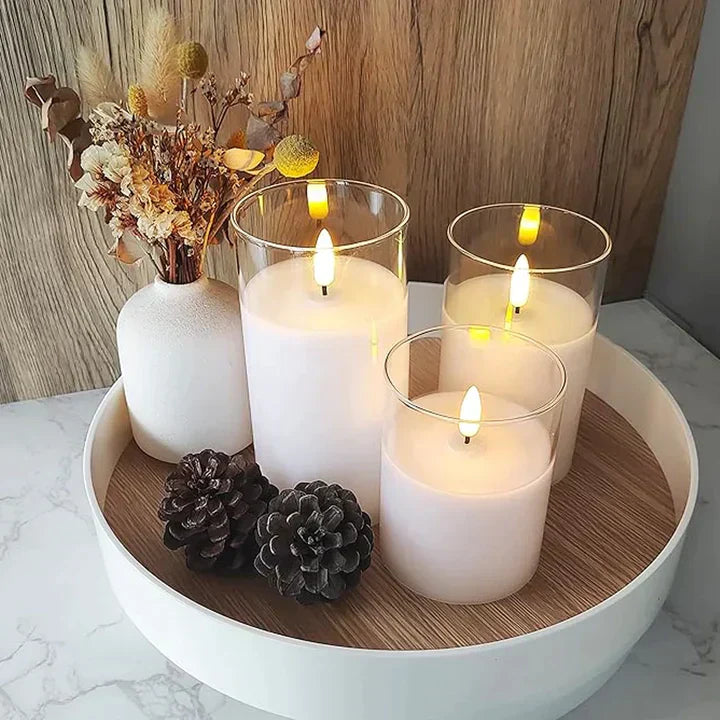 Set de Bougies Led Sans Flamme