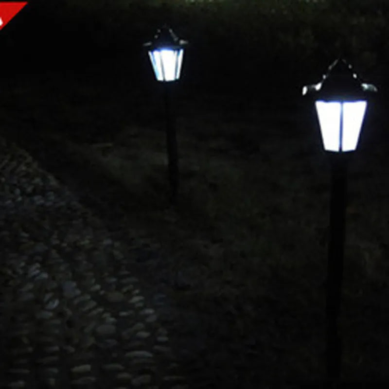 Lanterne Solaire De Jardin Avec LED - Éclairage Extérieur Pour Terrasse Et Jardin En Design De Lampe Classique