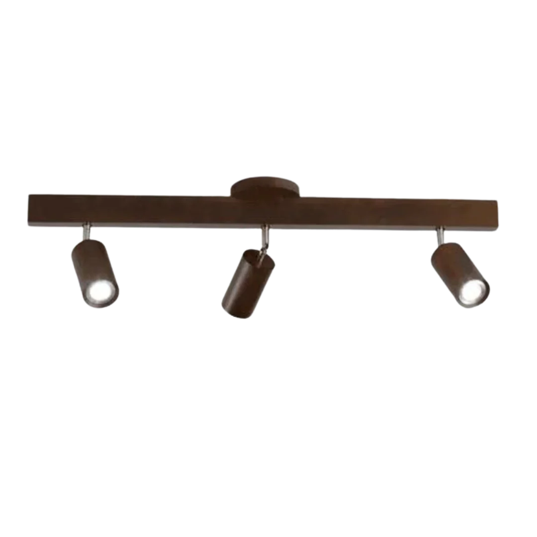 Plafonniers Orientables au Design Bois