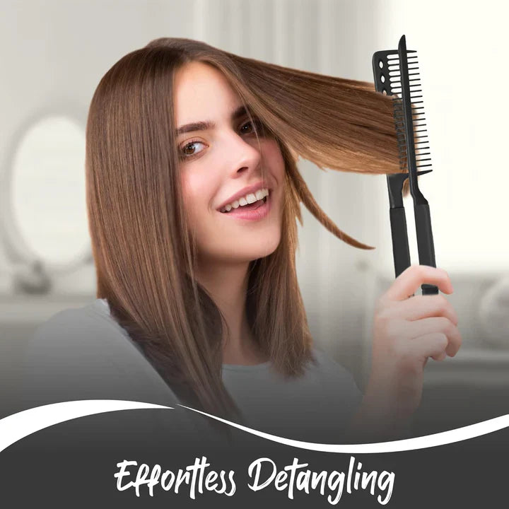 Brosse Lissante - Peigne à Air Chaud pour une Coiffure Sans Effort
