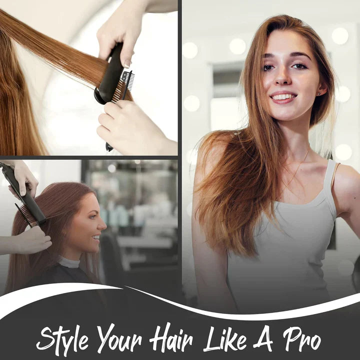 Brosse Lissante - Peigne à Air Chaud pour une Coiffure Sans Effort