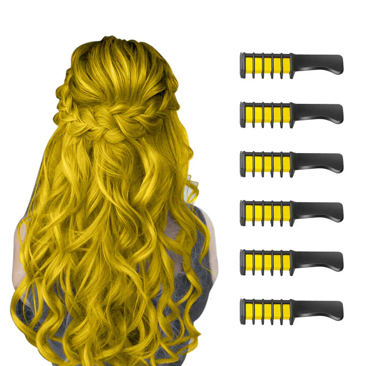 Crayon à Cheveux Lavable | pour des Accents Colorés dans les Cheveux
