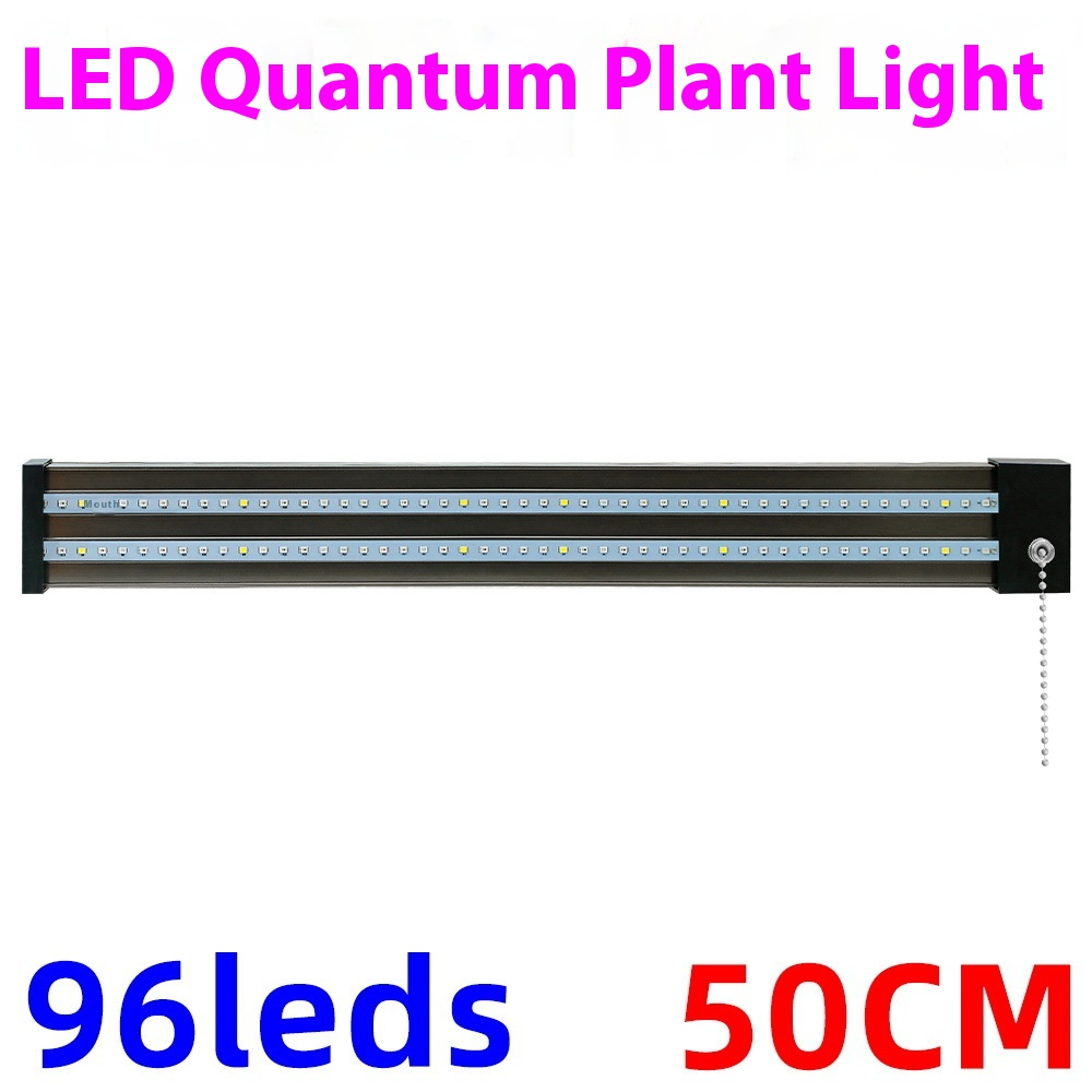 Lampe à LED pour Plantes avec Éclairage Plein - Spectre et Interrupteur à Tirette pour une Croissance Optimale des Plantes