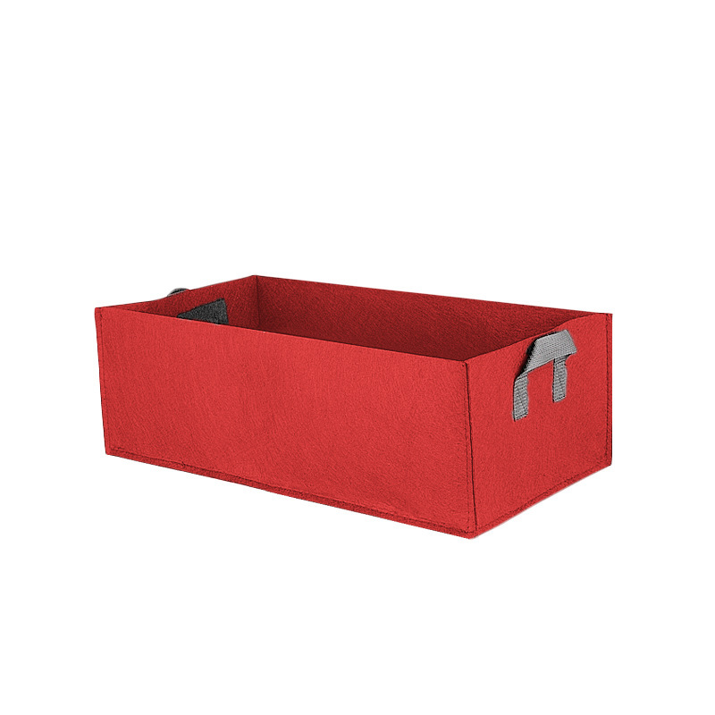 Boîte De Rangement Pliable En Feutre Pour Plantes, Avec Poignées