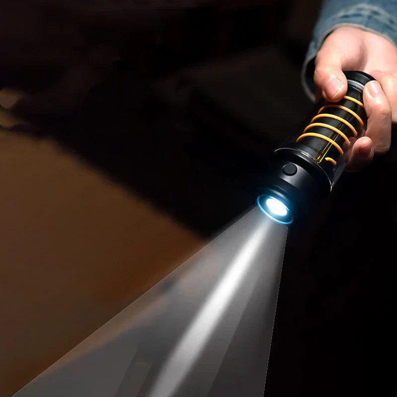 Lanterne de Camping à Led Polyvalente avec Fonction Lampe de Poche