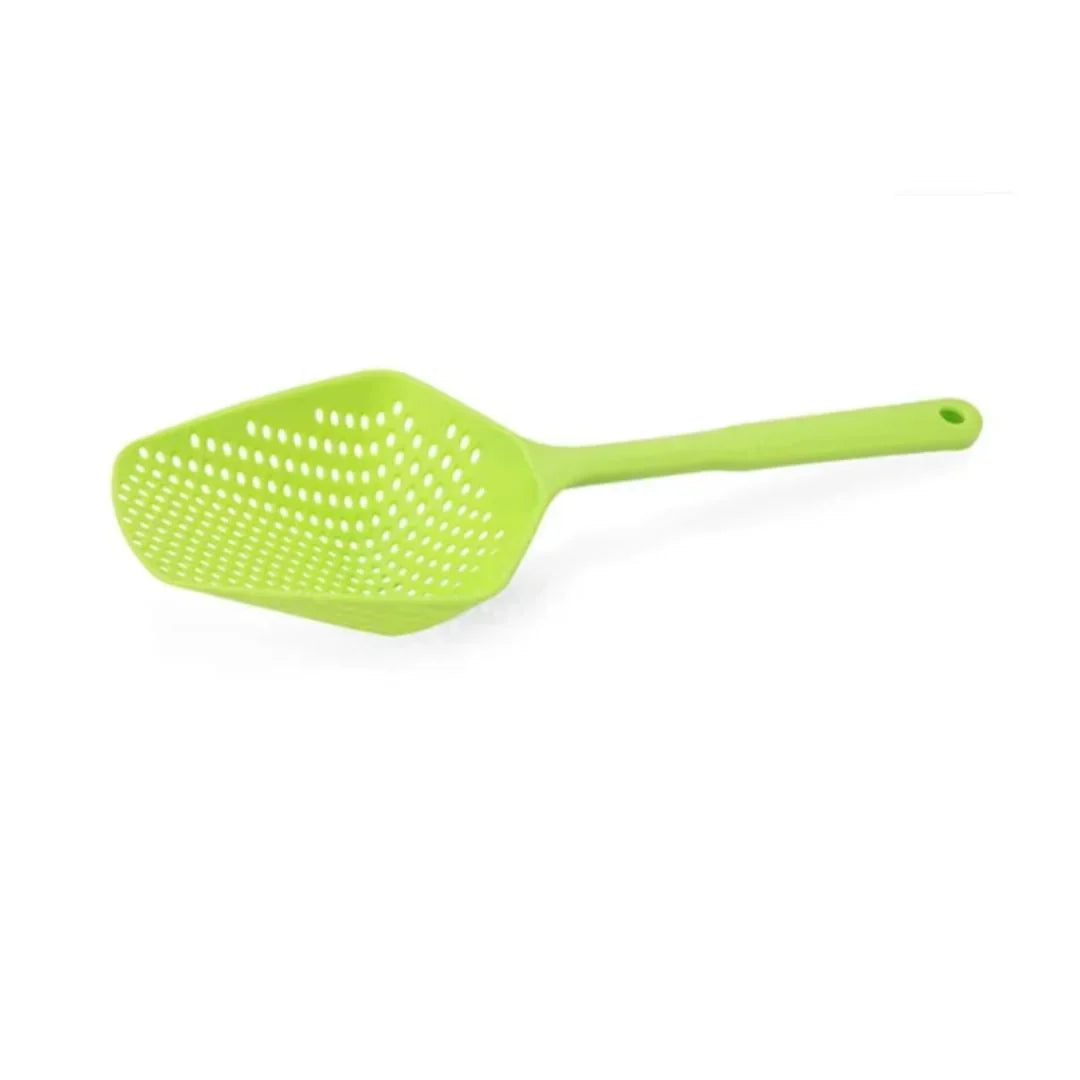 Grande Cuillère de Cuisine en Pp pour Égoutter les Légumes - Cuillère à Passoire Pratique pour la Cuisine