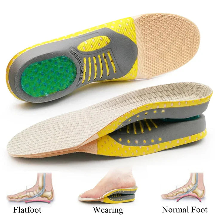 Semelles Orthopédiques pour Pieds Plats