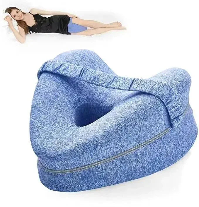 Coussin Orthopédique Pour Les Genoux Pour Les Personnes Qui Dorment Sur Le Côté - Coussin Ergonomique Pour Les Jambes Avec Mousse À Mémoire De Forme Pour Un Meilleur Sommeil