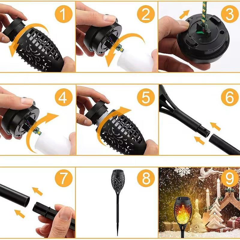 Lampe Torche Solaire