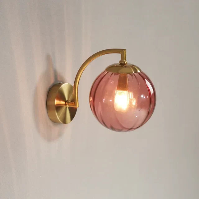 Applique Élégante avec Design en Verre