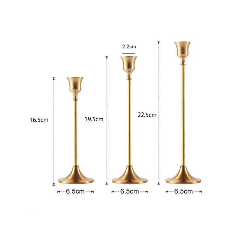 Premium Golden Bougeoir