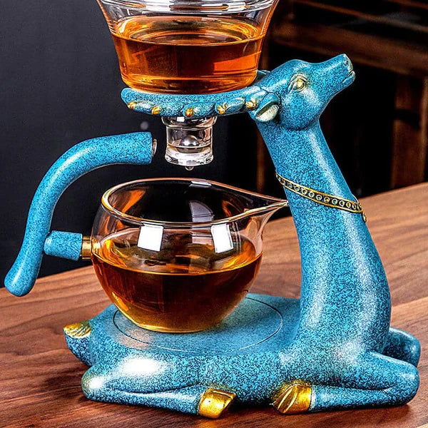 Set de Distillation de Thé Artistique avec Design Animalier - Tea Brewer Exclusif pour Boire du Thé avec Style