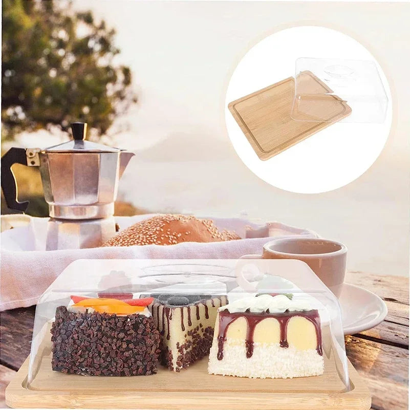 Boissonnier Rectangulaire avec Planche en Bambou
