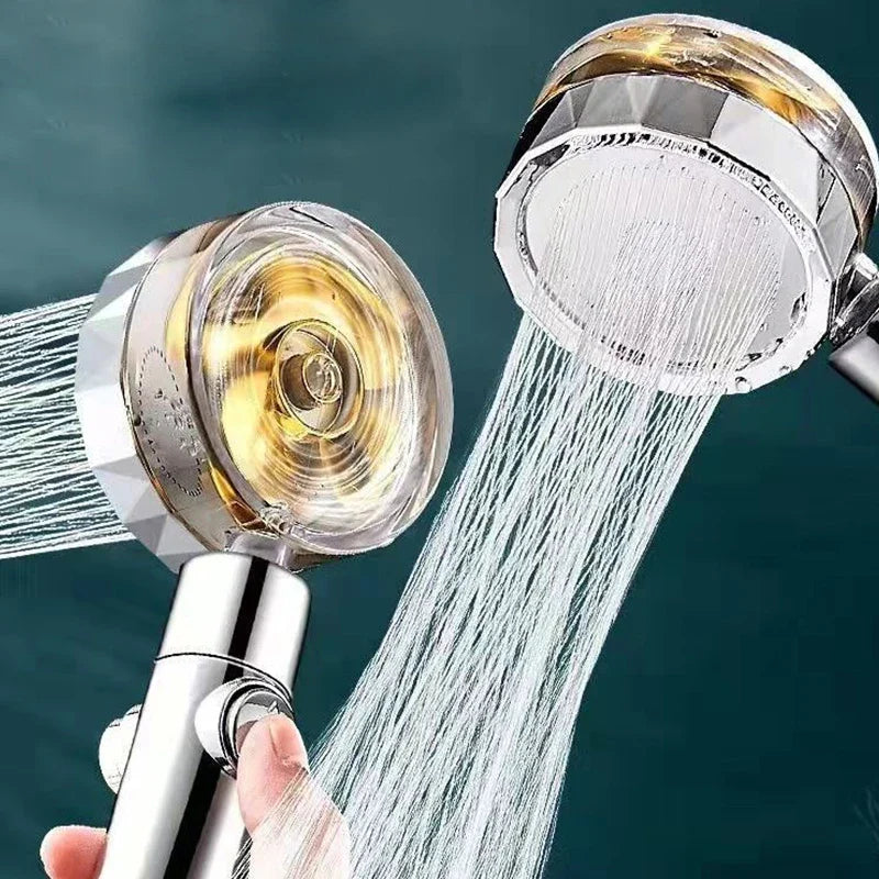 Pommeau de Douche Pivotant à 360 ° avec Économie D' Eau et Fonction Haute Pression