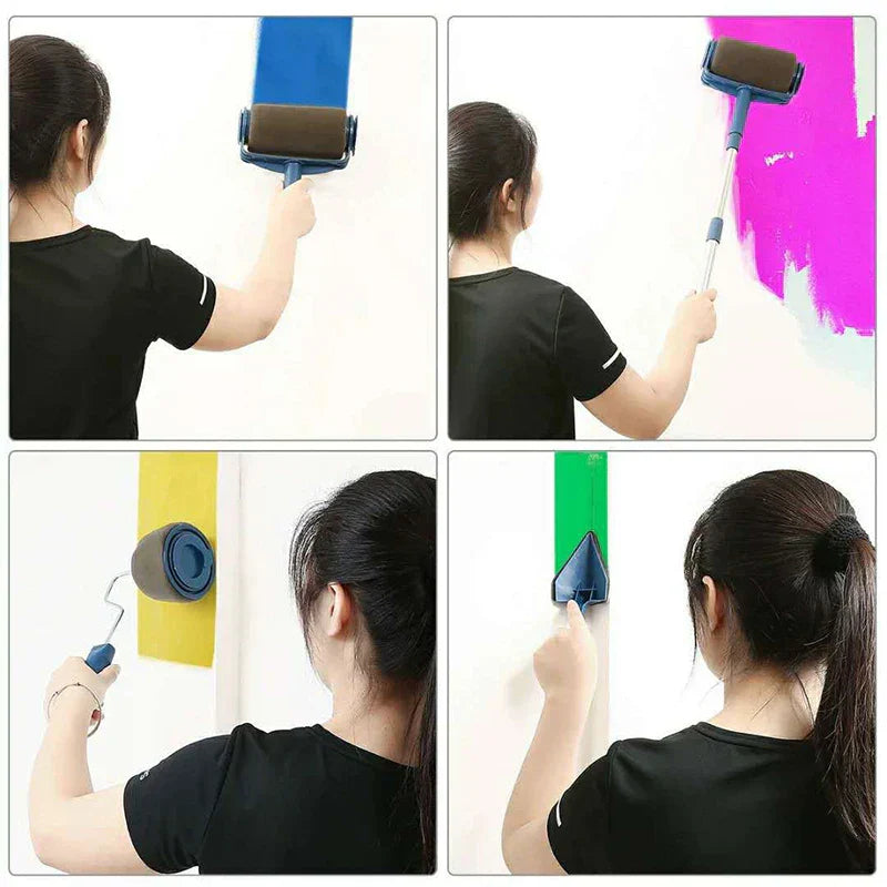 Set de Rouleau à Peinture avec Accessoires ( 6 Pièces )