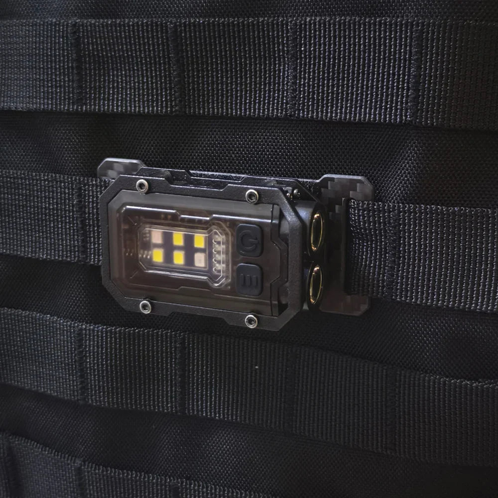 Lampe de Poche à Led Magnétique avec Support - Lampe de Travail Mains Libres pour L' Extérieur et les Réparations