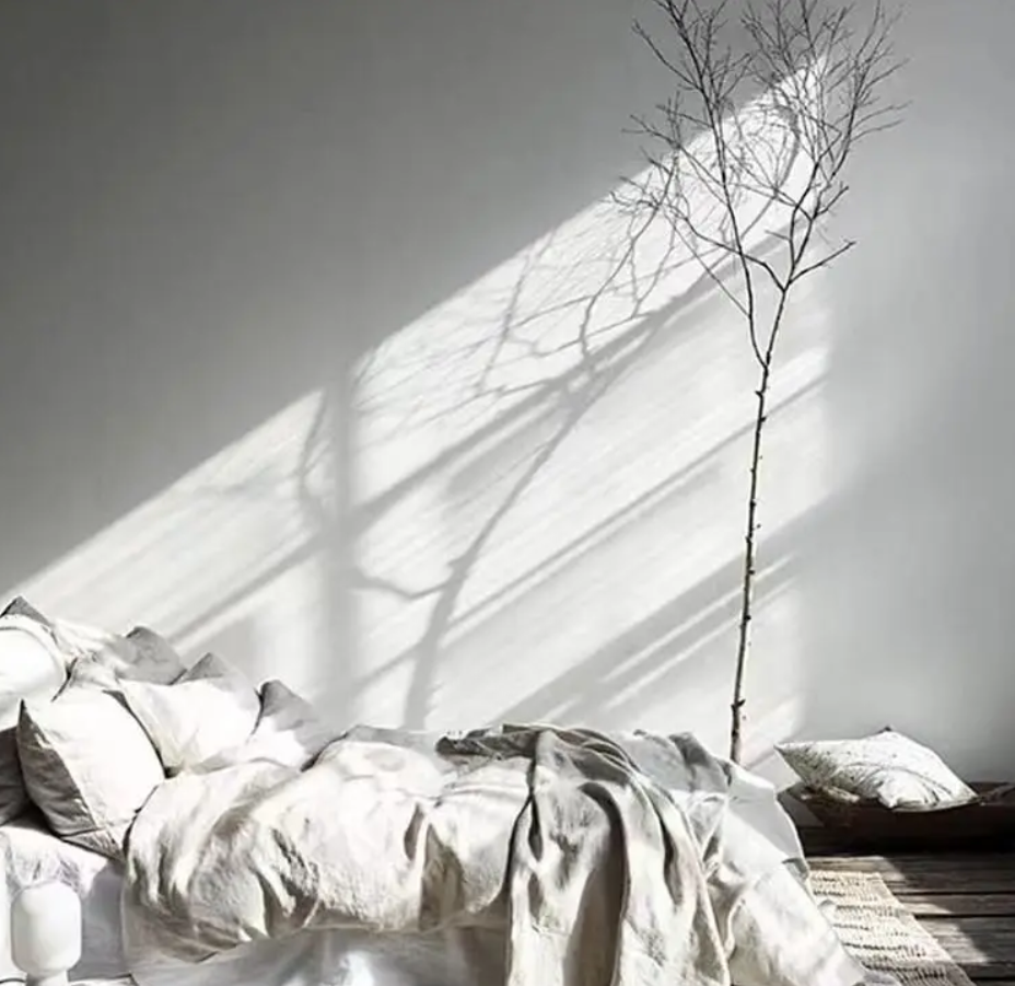 Garniture de Lit Exclusive en Lin