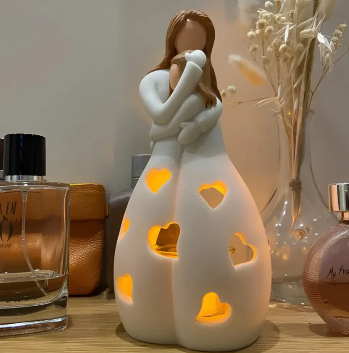 Bougeoir Symbolique Mère et Enfant