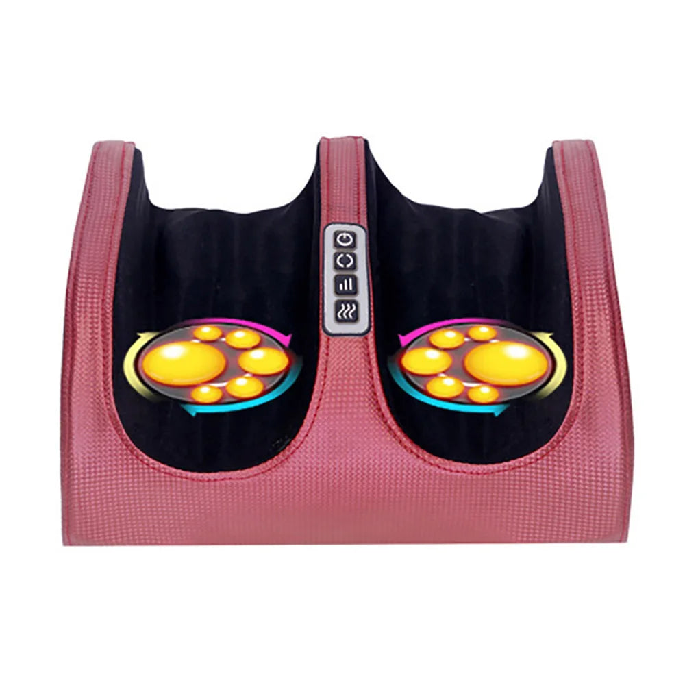 Masseur de Pieds Chauffant Shiatsu avec Relaxation Électrique Profonde