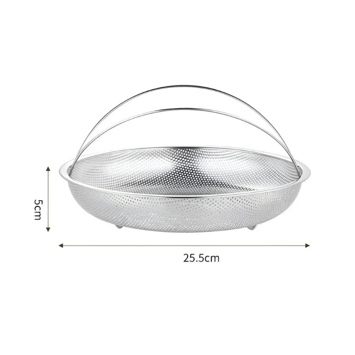 Corbeille À Vapeur En Acier Inoxydable - Passoire Pliable & Égouttoir Pour La Cuisine