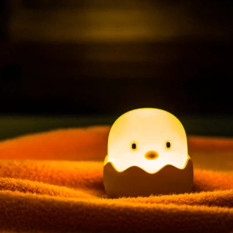 Lampe de Nuit Kuiken pour Enfants - Douce Lampe Led au Design D' Œufs pour la Chambre D' Enfant