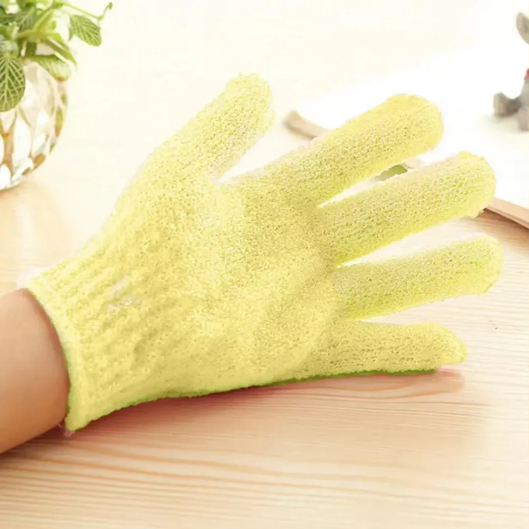 Gants de Bain Exfoliants - Lot de 2
