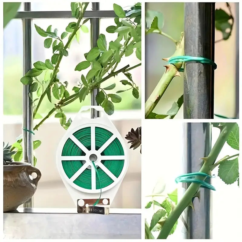 Jardin Fil De Fer Twist - Band - Rouleau De 50 M Pour Les Plantes Et Le Jardinage