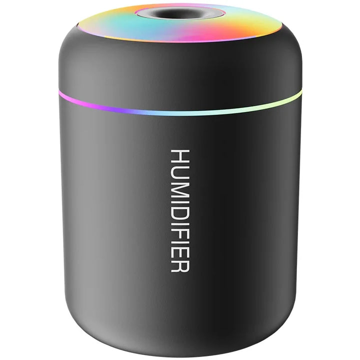 Humidificateur Compact avec Aromathérapie Alimenté par Usb pour la Voiture et la Chambre à Coucher