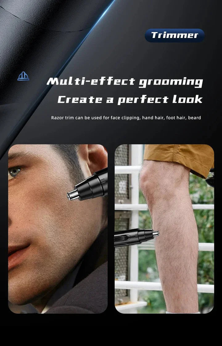 Tondeuse Professionnelle Indolore pour le Nez et les Oreilles pour Hommes et Femmes