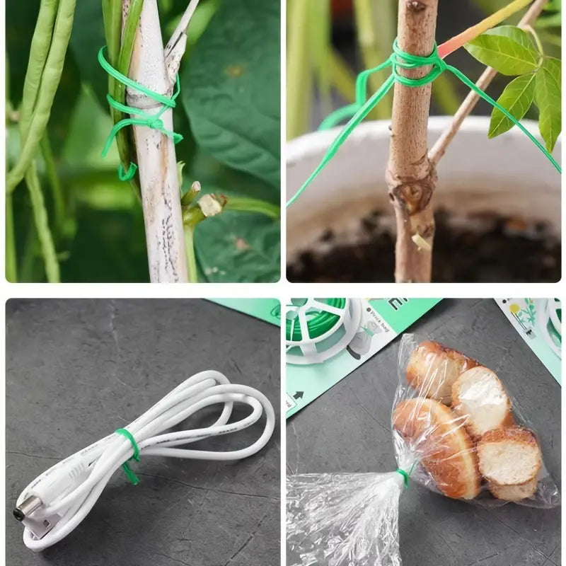 Jardin Fil De Fer Twist - Band - Rouleau De 50 M Pour Les Plantes Et Le Jardinage