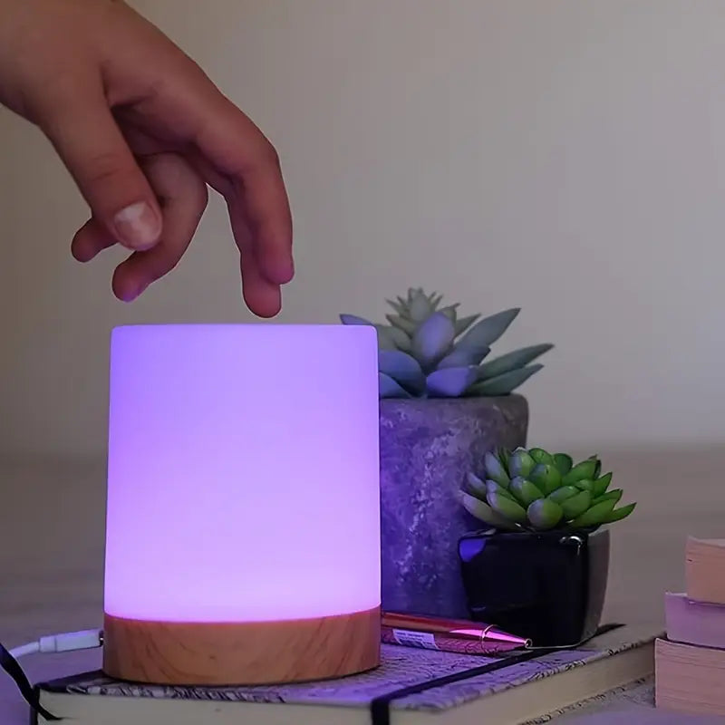 Lumière de Nuit Led à Intensité Variable , Design Moderne et Changement de Couleur