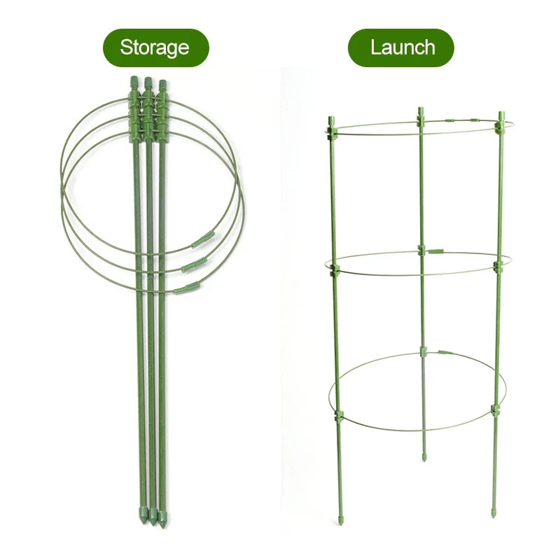 Cadre Pour Plantes Grimpantes - Cadre Stable À Anneaux De Soutien Pour Plantes Grimpantes