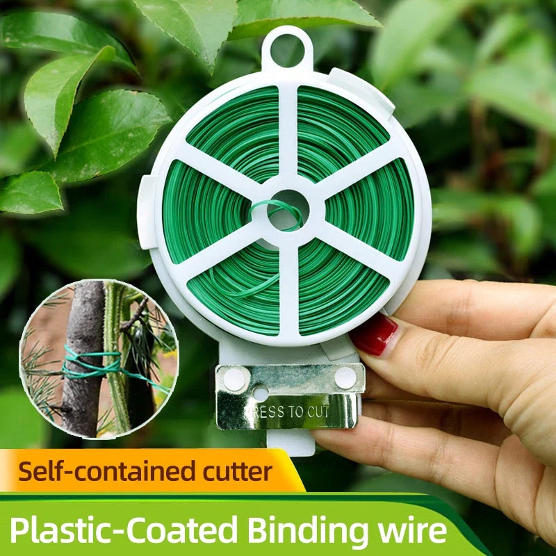 Jardin Fil De Fer Twist - Band - Rouleau De 50 M Pour Les Plantes Et Le Jardinage