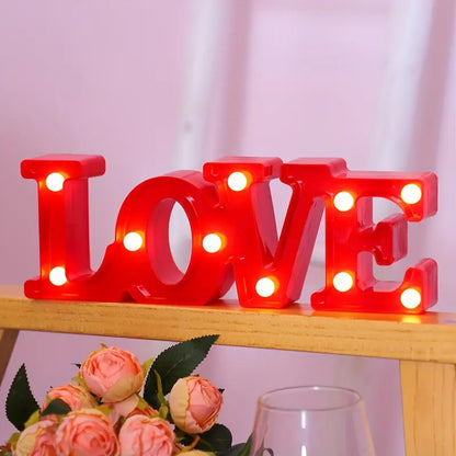 Les Lettres , Chiffres et Symboles Led - Décoration Lumineuse avec Lumière Blanche Chaude pour les Fêtes et les Pièces à Vivre