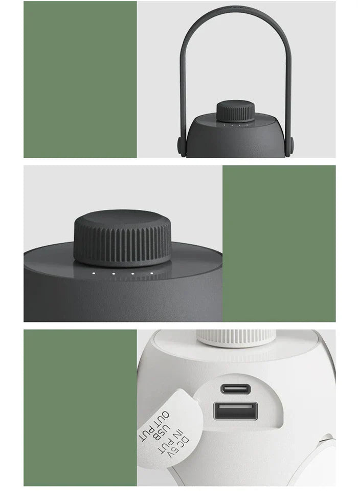 Lampe de Camping Portable Polyvalente avec Bras Flexibles - pour la Tente et le Plein Air