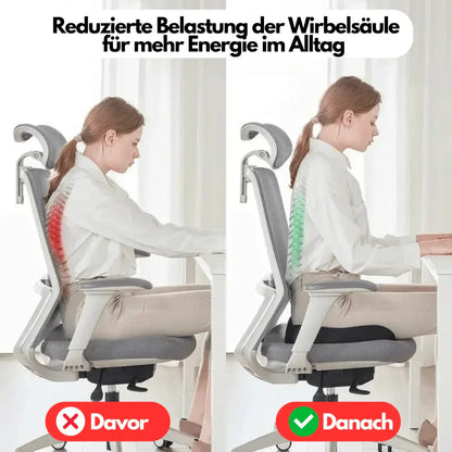 Coussin D' Assise Ergonomique 4d Confort avec Soutien Orthopédique