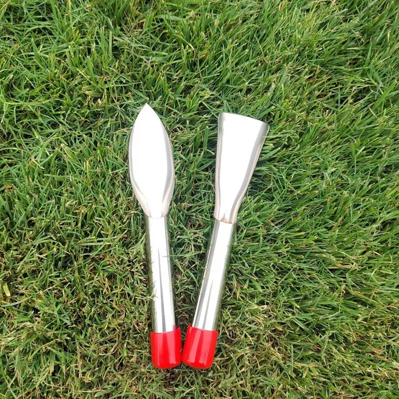 Désherbeur et Outil de Creusage en Acier Inoxydable - Outils de Jardinage avec Poignées en Bois